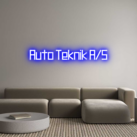 Custom Neon: Auto Teknik A/S