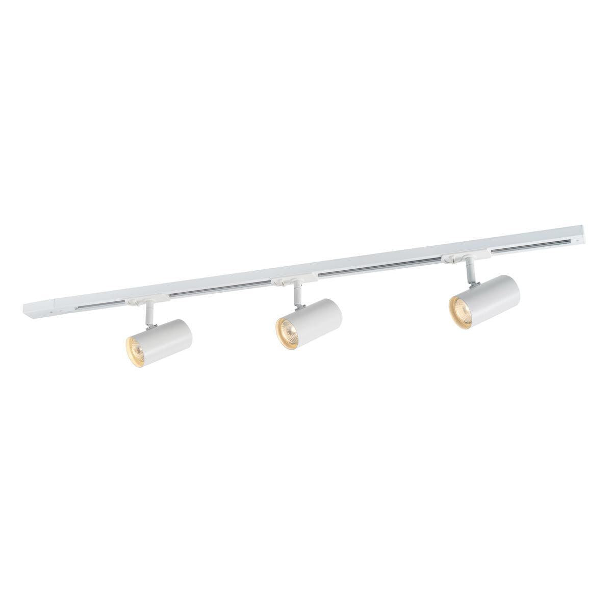 Prime 3-Spotskinne GU10 Hvid-Nordics Pro-OutletLamper.dk