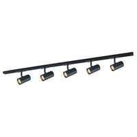 Prime 5-Spotskinne GU10 Sort-Nordics Pro-OutletLamper.dk