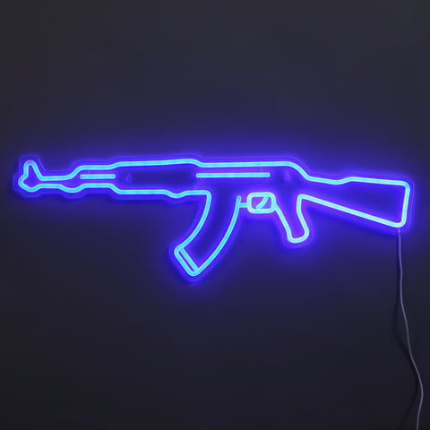 Lightish AK-47 Neon vägglampa