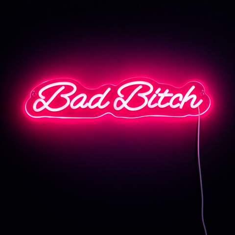 Lightish Bad Bitch Neon Vägglampa