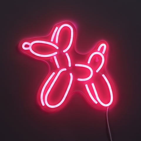 Lightish Balloon Animal neon vägglampa