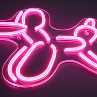 Lightish Balloon Animal neon vägglampa