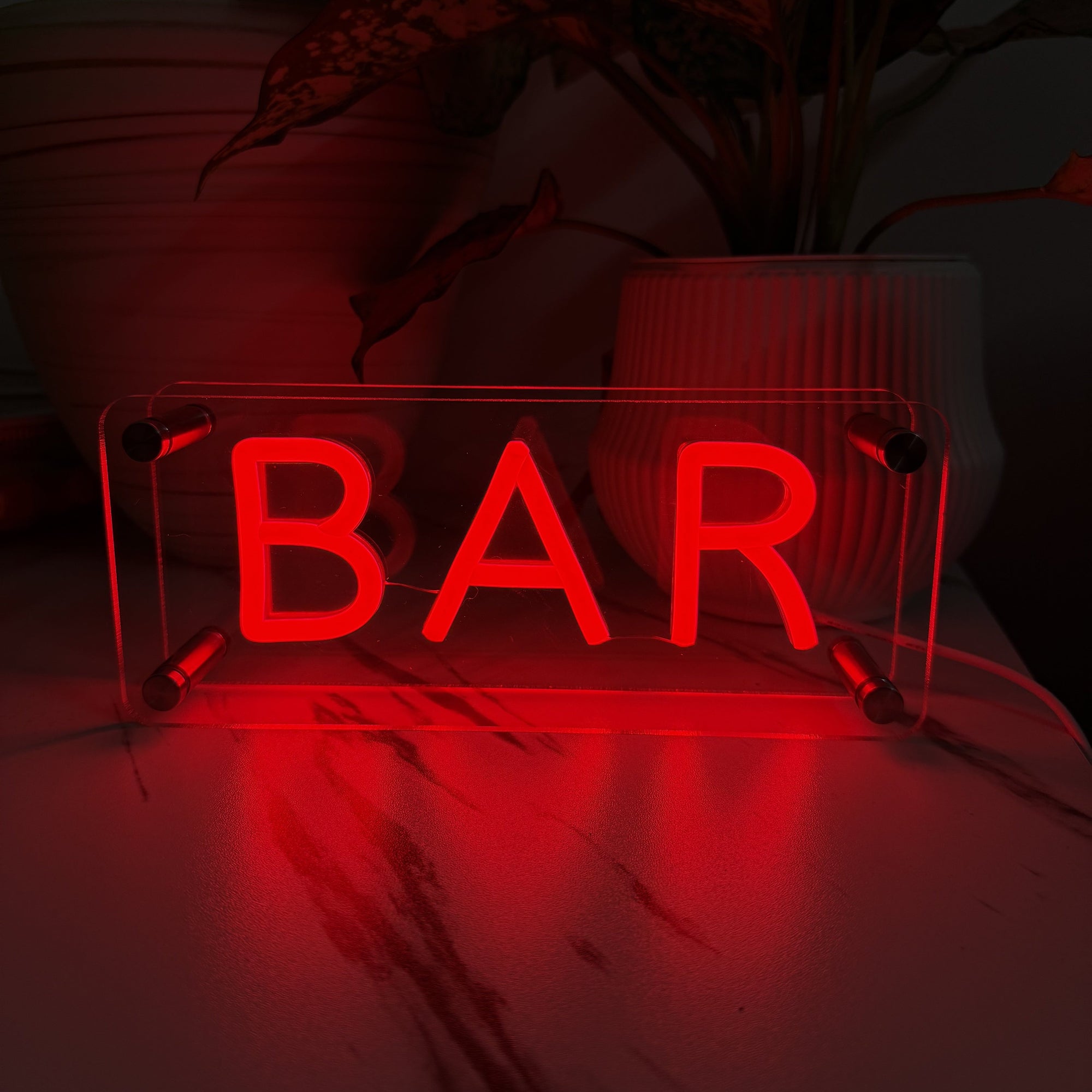 Bar LED Neon Box Bordlampe-Lightish-OutletLamper.dk
