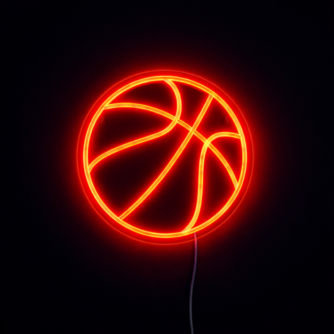 Basketball Neon Væglampe
