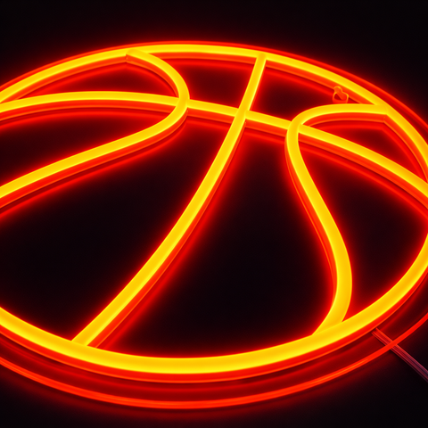 Basketball Neon Væglampe