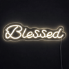 Lightish Blessed neon vägglampa