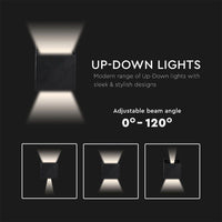 LED Væglampe 6W Udendørs Antique Copper-Nordics Pro-OutletLamper.dk