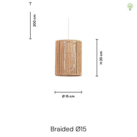 Braided Pendel Ø15