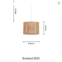 Braided Pendel Ø20
