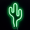 Lightish Cactus Mini Neon Vägglampa