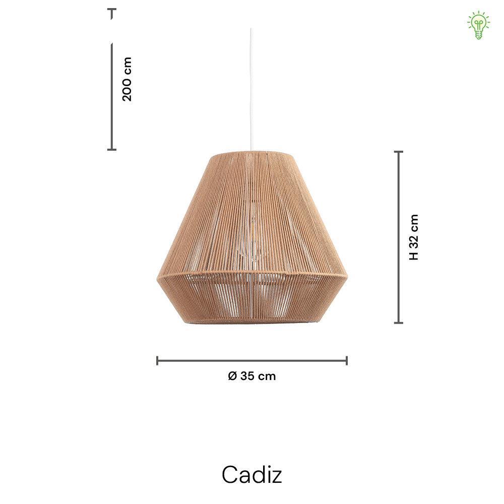 Cadiz Pendel Ø35 Vandmelon Rød