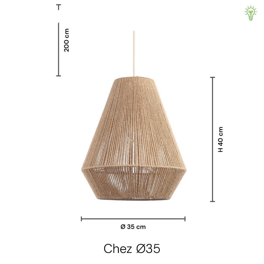 Chez Pendel Ø35 Jute