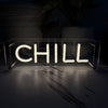 Chill LED Neon Box Bordlampe