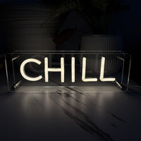Chill LED Neon Box Bordlampe-Lightish-OutletLamper.dk
