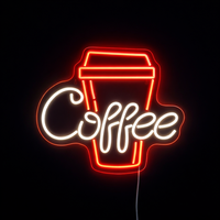 Coffee Cup Neon Væglampe