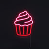 Lightish Cupcake Neon Vägglampa
