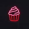 Lightish Cupcake Neon Vägglampa