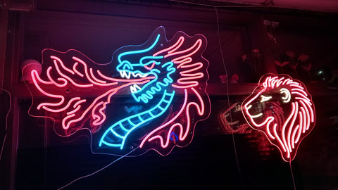 Custom Neon Væglampe