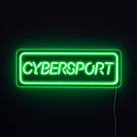 Cybersport Neon Væglampe