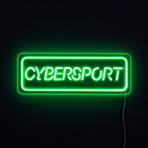 Cybersport Neon Væglampe