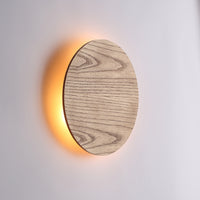 Luna Vägglampa Ø30 Trä 