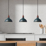 Oak Pendel Ø19 Galvaniseret Blå-Nordic Seasons-OutletLamper.dk