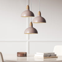 Oak Pendel Ø19 Glossy Beige Pink-Nordic Seasons-OutletLamper.dk