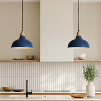 Oak Pendel Ø24 Blå-Nordic Seasons-OutletLamper.dk