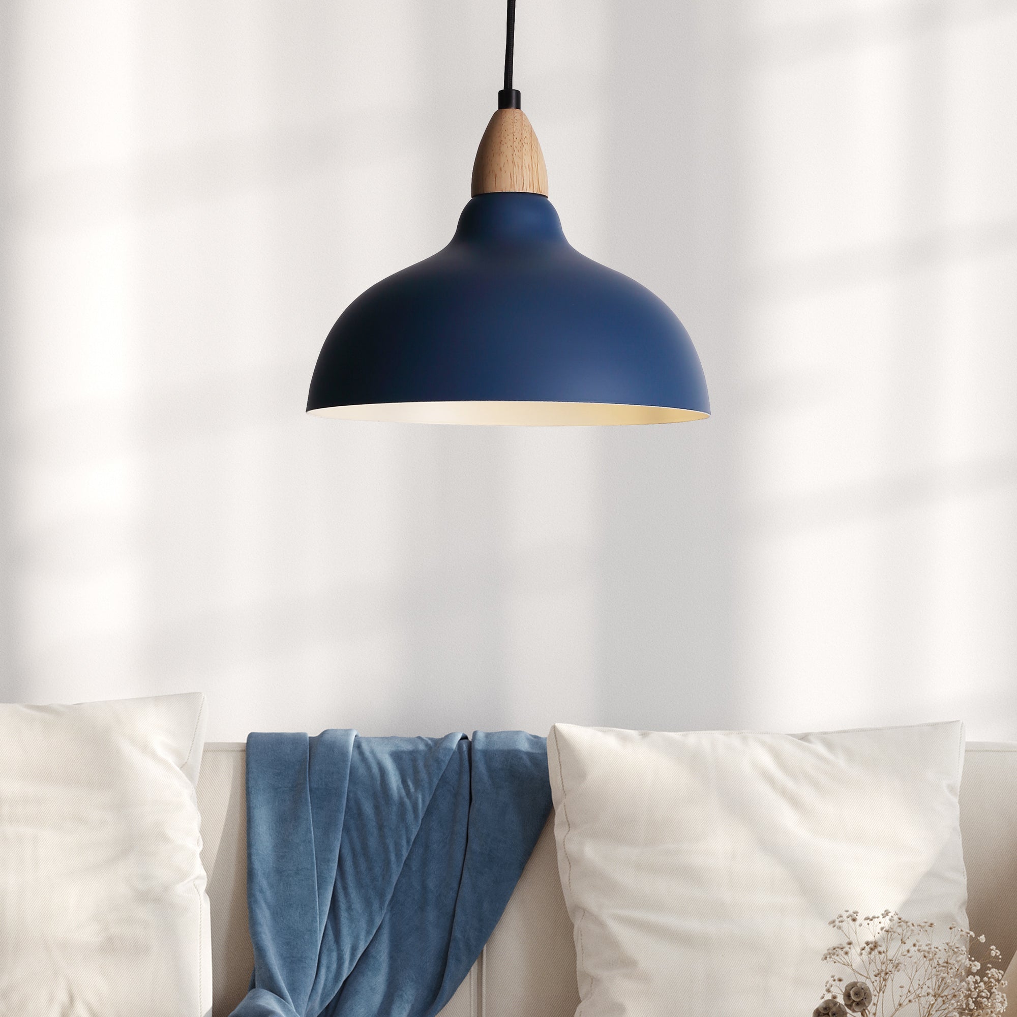 Oak Pendel Ø24 Blå-Nordic Seasons-OutletLamper.dk