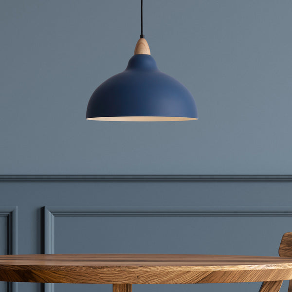 Oak Pendel Ø35 Blå