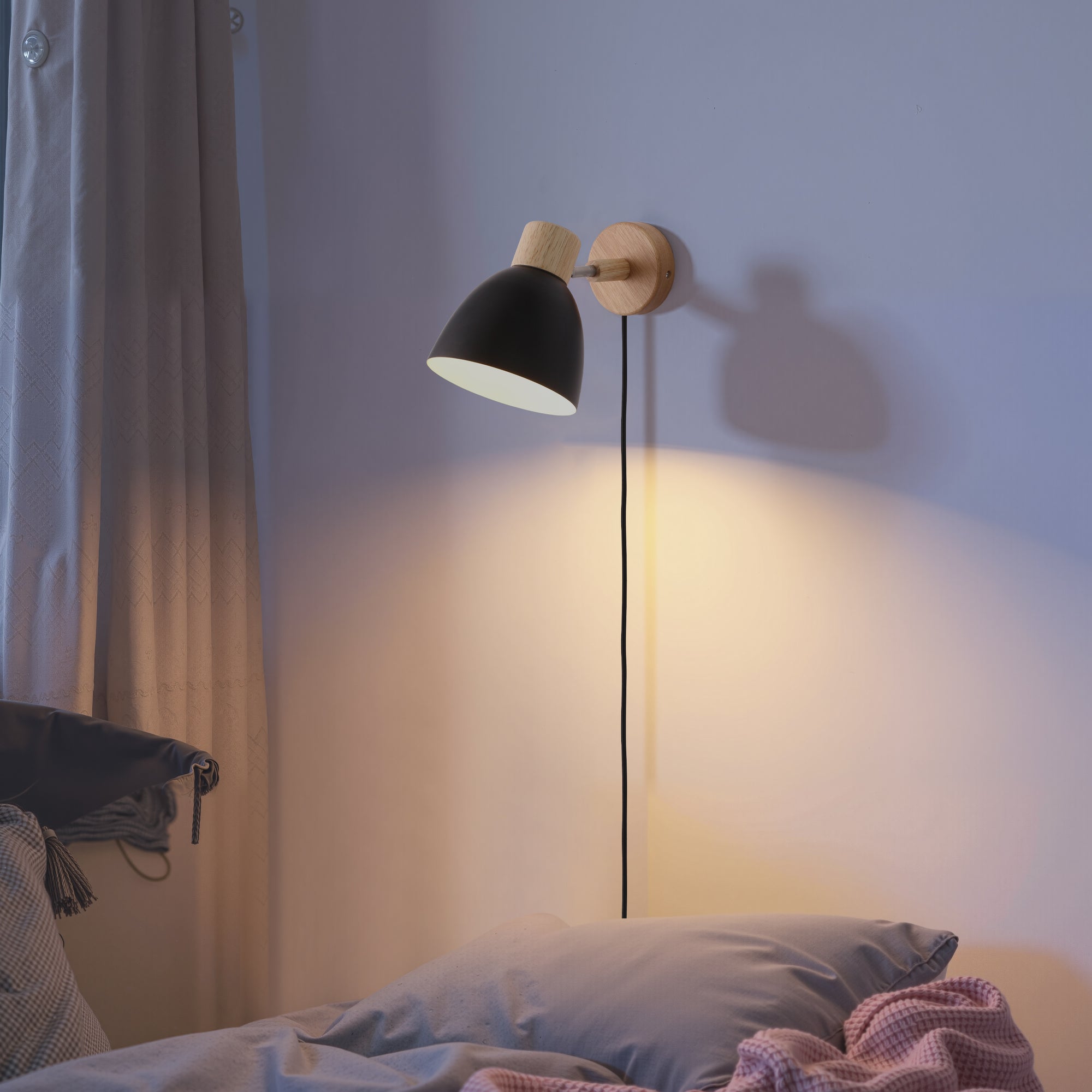 Pino Væglampe Sort-Nordic Seasons-OutletLamper.dk