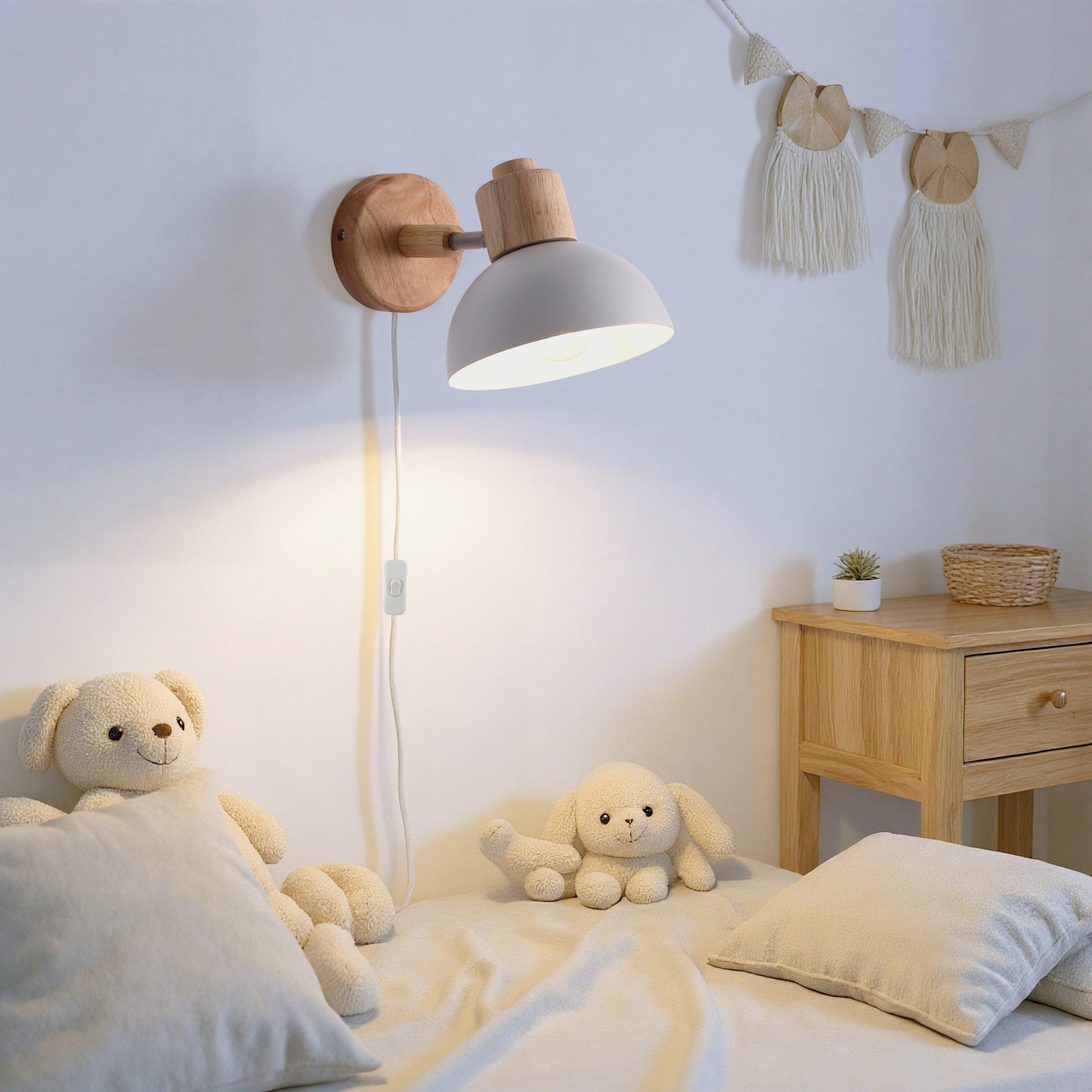 Boom Væglampe Hvid-Nordic Seasons-OutletLamper.dk