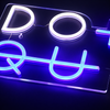 Don't Quit Neon Væglampe Blå