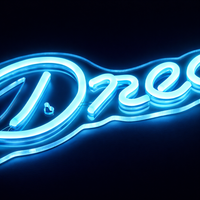 Lightish Dream Neon Vägglampa