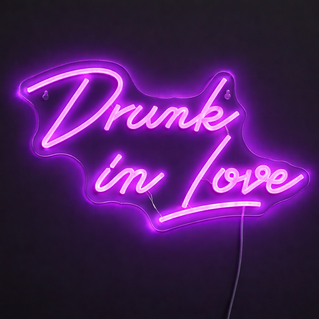 Drunk In Love Neon Væglampe