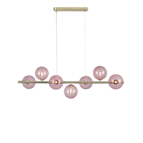 Bubbles Langbordspendel 90cm Pink