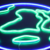 Earth Neon Væglampe