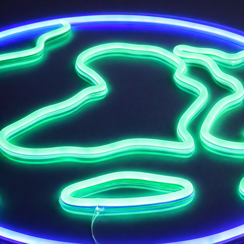 Earth Neon Væglampe