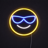 Emoji Cool Neon Væglampe