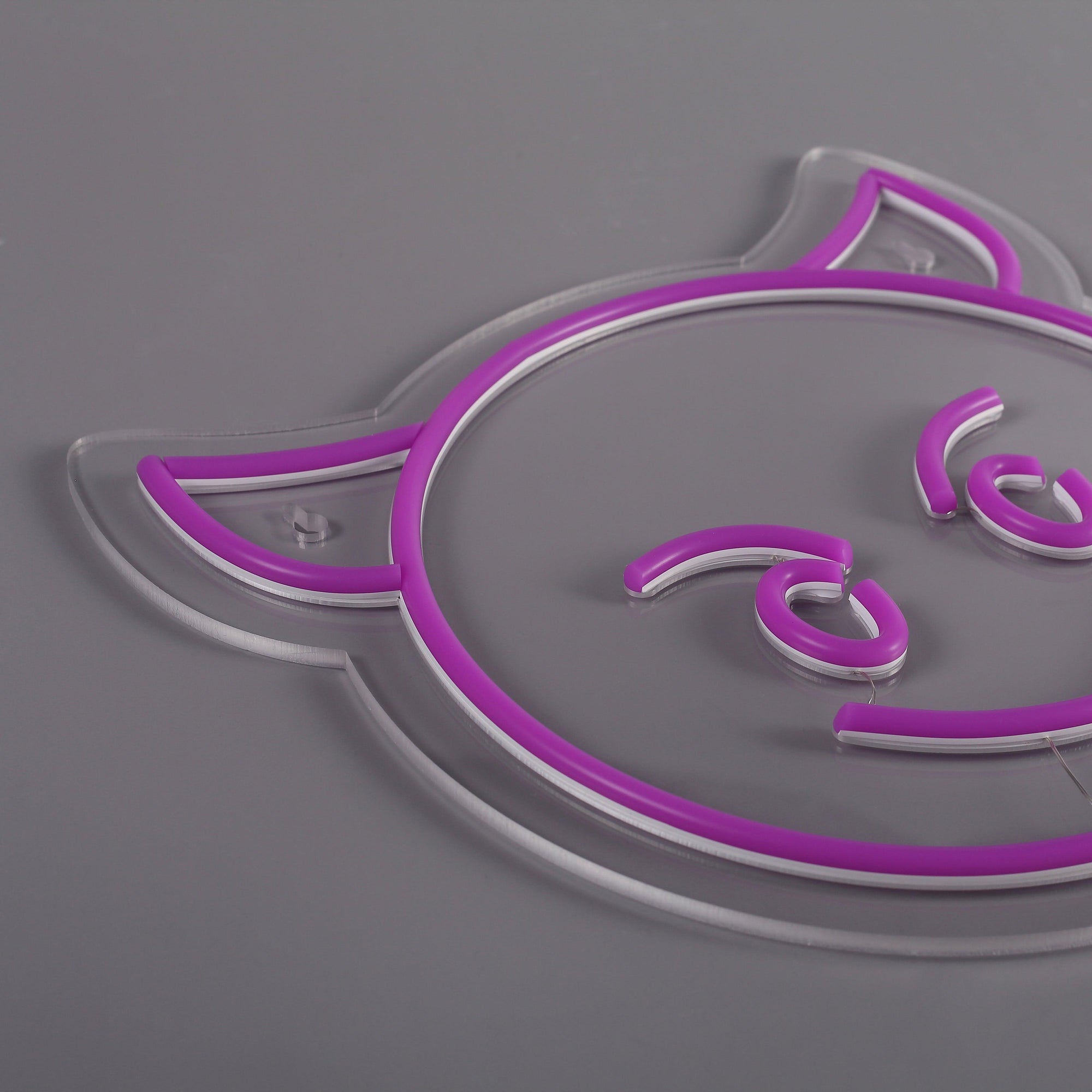 Emoji Devil Neon Væglampe-Lightish-OutletLamper.dk