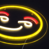 Emoji Flirty Neonskilt