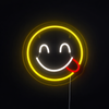 Emoji Yummy Neon Væglampe