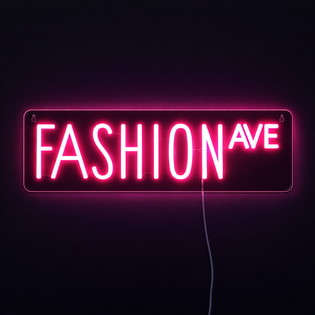 Fashion Avenue Neon Væglampe