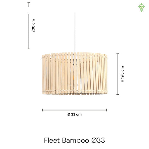 Fleet Bamboo Pendel Ø33