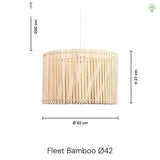 Fleet Bamboo Pendel Ø42