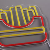 French Fries Neon Væglampe-Lightish-OutletLamper.dk