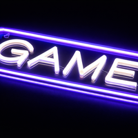 Game On Neon Væglampe