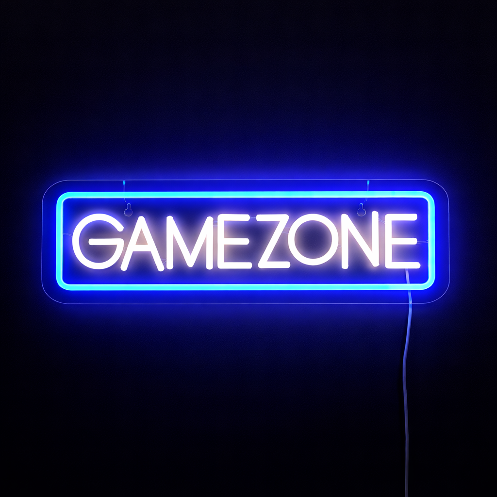 Game Zone Neon Væglampe