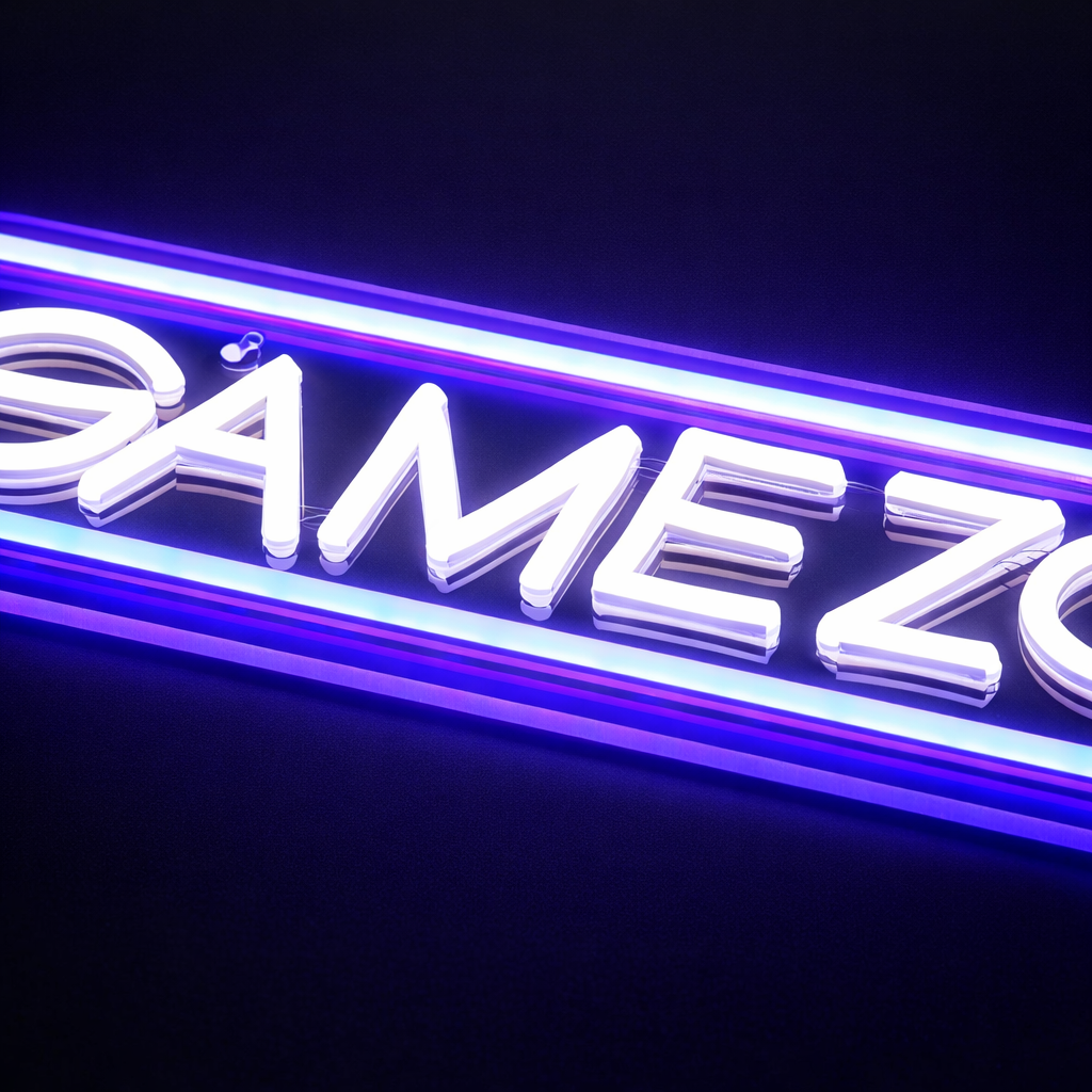 Game Zone Neon Væglampe